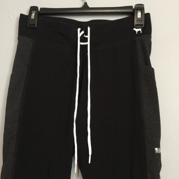 VS Pink neon shirt sz S & black gray jogger Sz M - Picture 9 of 16